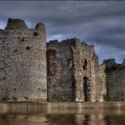 Portchester Castle in Hampshire