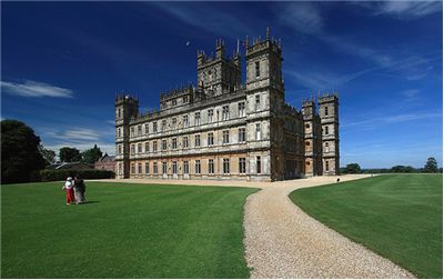 Highclere Castle - View from the path