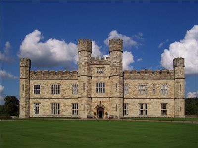 Leeds Castle in the Tudor style
