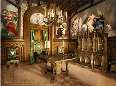 Neuschwanstein Castle - Study room 