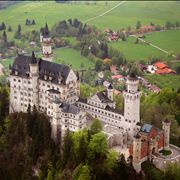 Castle Neuschwanstein - View from south-east