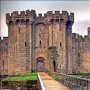 The gatehouse of Bodiam Castle