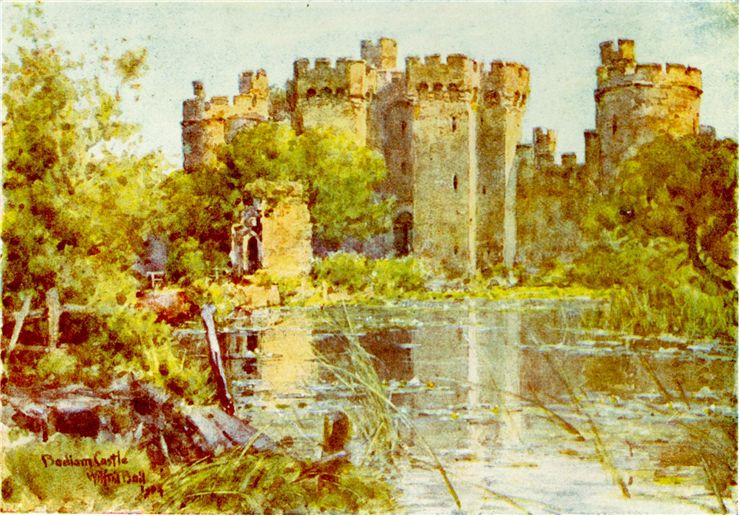 Bodiam Castle by Wilfrid Ball