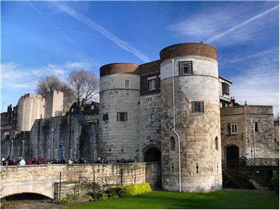 Main entrance of the Tower of London