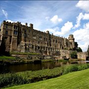 Warwick Castle from across the River Avon